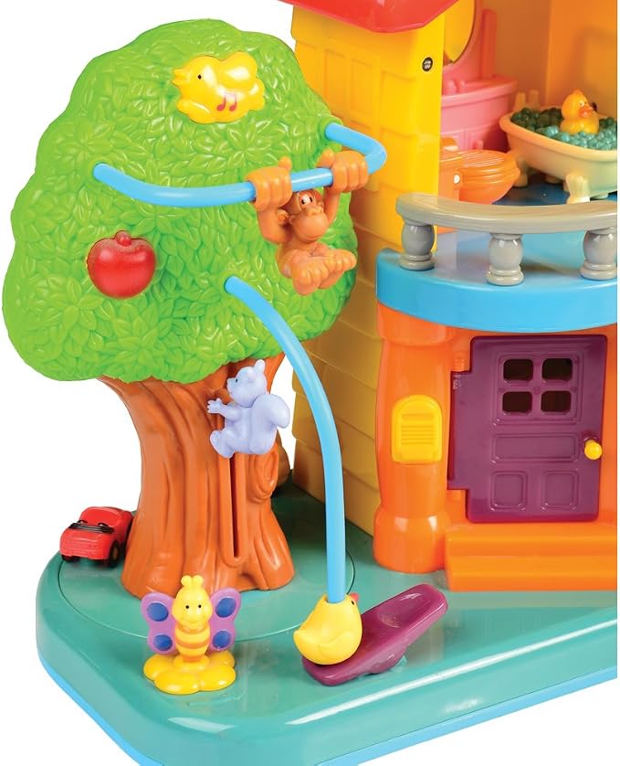 CP Toys Toddler Interactive Discovery House Playset with Sounds