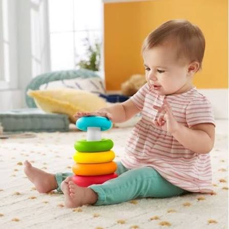 Fisher-Price Rock-a-Stack – Colorful Stacking Rings Toy