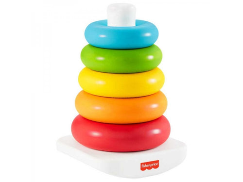 Fisher-Price Rock-a-Stack – Colorful Stacking Rings Toy